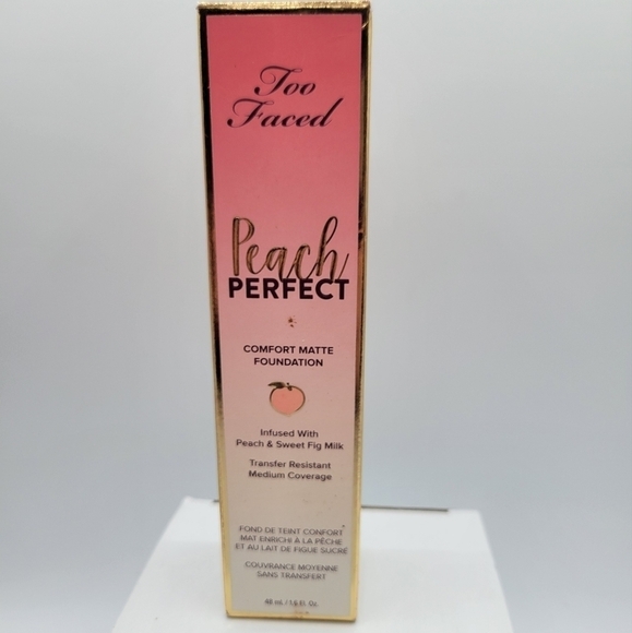 Too Faced Spiced Rum Peach Perfect Matte Foundation - Picture 4 of 12